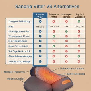 Sanoria Vital® 3-in-1 Therapiekissen